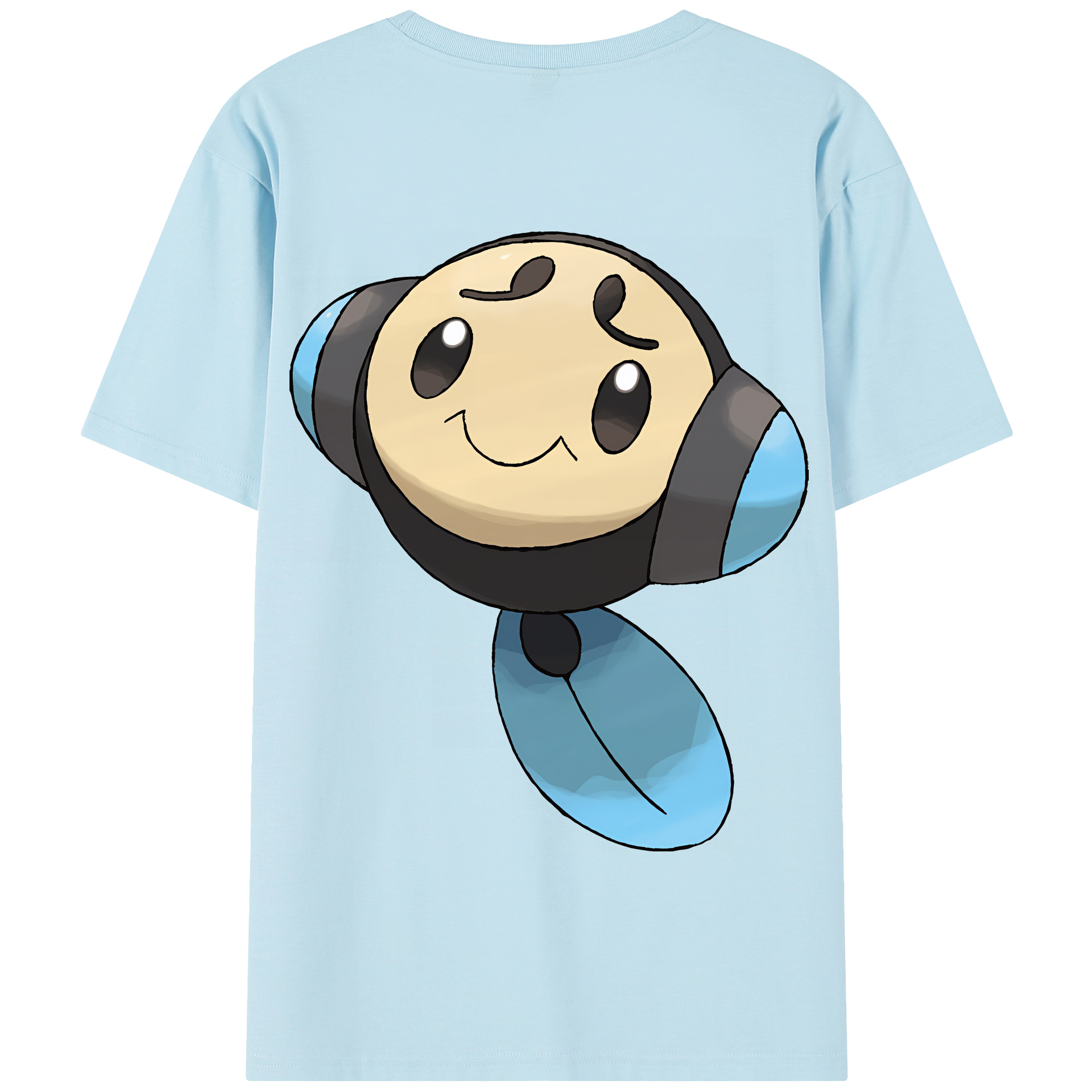 （画像用） ポケットモンスター Pokémon 綿100％半袖Tシャツ（背面プリント）